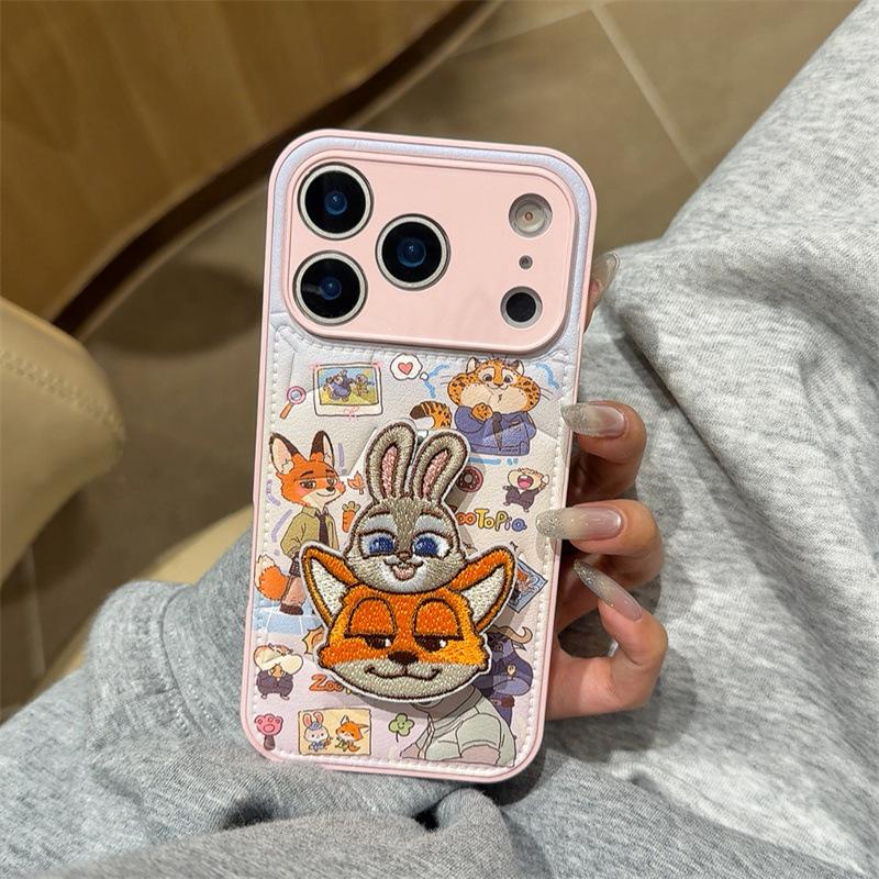 Adorable Animal Friends Phone Case for iPhone 17/16 Pro Max/15/14