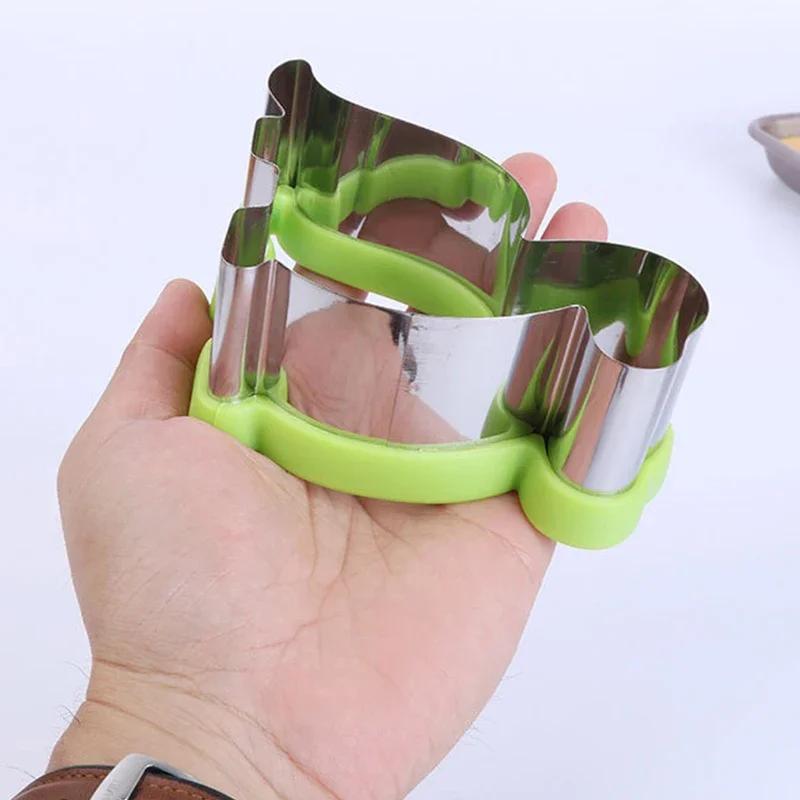 Gorące Zwierzę Dinozaur Gwiazda Kształt Serca Stal Nierdzewna Forma do Chleba Metalowe Foremki do Ciastek Forma Pieczenie Krajalnica do Kanapek Zestaw dla Dzieci