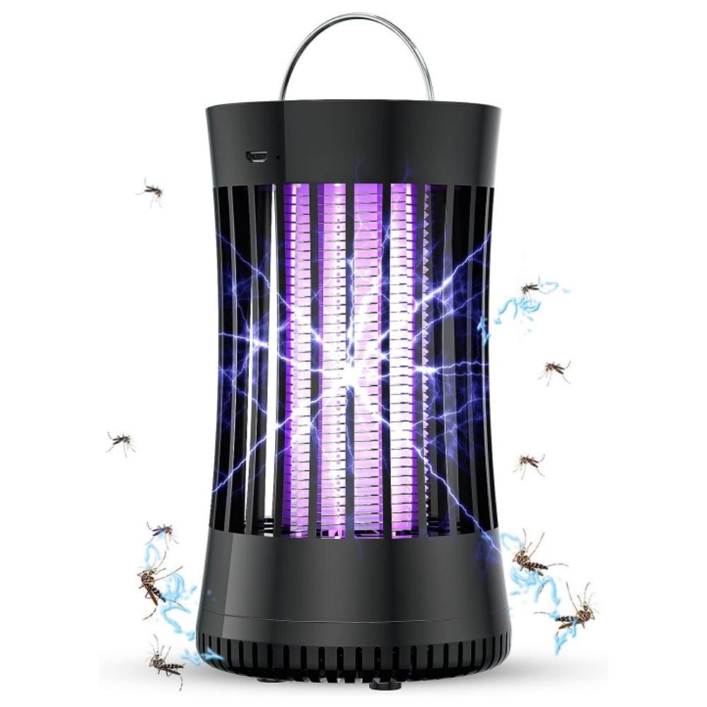 Innovative Lila Licht Mückenfalle: UL & EPA-zertifizierter elektrischer Stromschlag-Saug-Insektenvernichter
