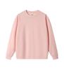 2024 Trendy Oversized Solid Color Hooded Sweatshirt for Women - Spring/Autumn Korean Style Loose Fit