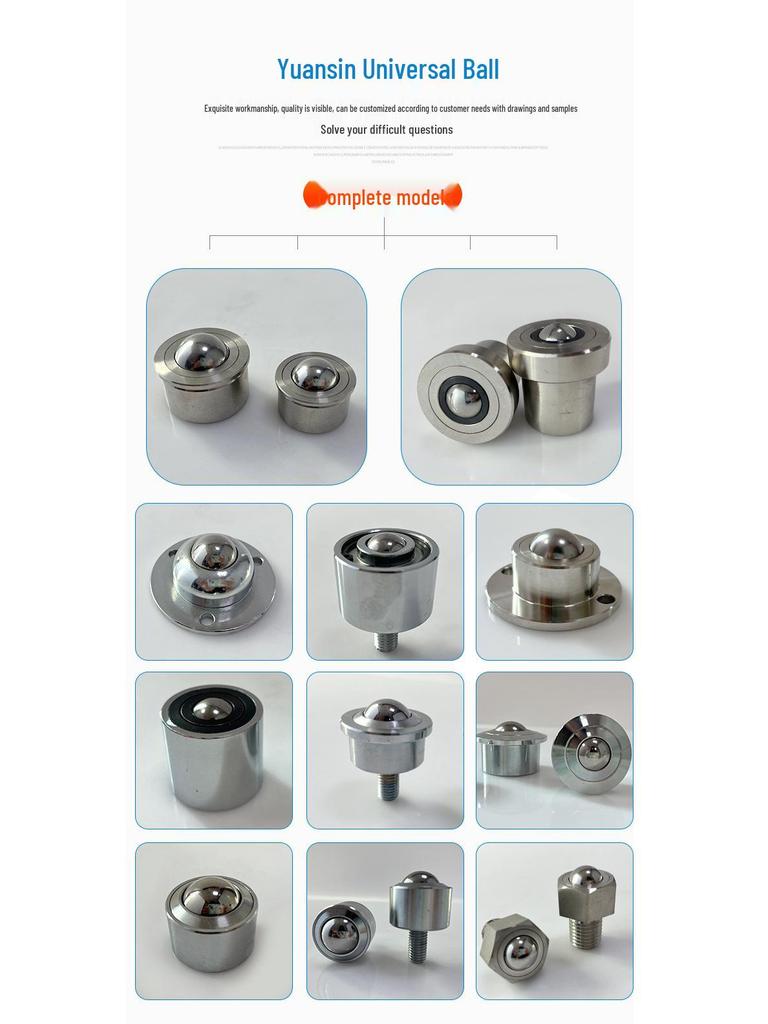 BCHF Flanged Universal Stainless Steel Ball Bearing for Roller Conveyors