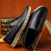 Newest High Quality Soft Cow Leather Men'S Shoes Luxury Loafers Men Business Dress Shoes Classic Moccasins Vintage Driving Footwear
