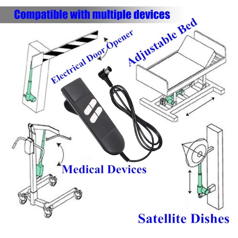 Durability ABS Motorized Bed Remote Featuring 4 Button And Comfortable Grip For Senior Mobilities Assistance