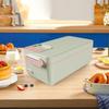 Portable Electric Lunch Box 1L Capacity Thermal Food Warmers Lunch Heating Box For Work School Camping And Home Use