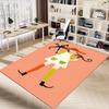 1PC girl monkey Extra Large Non Slip Floor carpet, Office, family, bedroom, Studio Large Area Rug Indoor Rugs