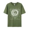 Live By The Sun Dream By The Moon Boho Printed On T Shirt New Arrival O Neck Casual Unisex Tshirts Street Tops Shirts