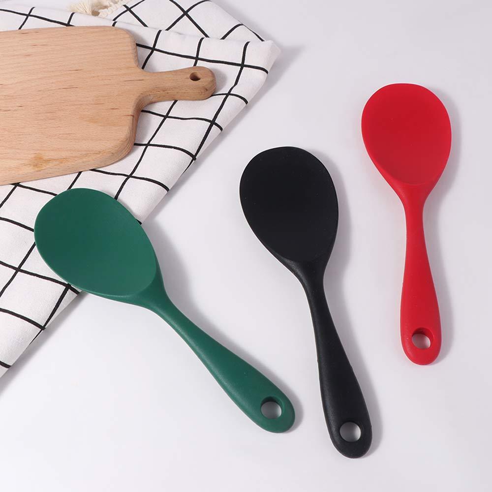 Food Grade Cooking Spoon Holes Kitchen Ladle Kitchen Tools Rice Spoon Kitchen