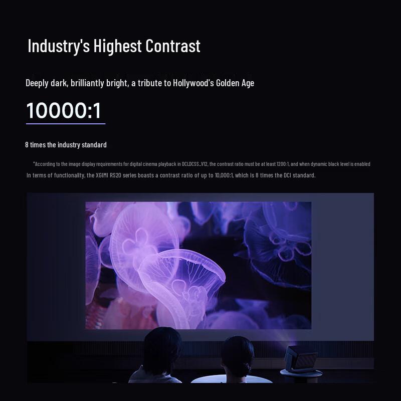 XGIMI RS 20 4K Ultra-Bright Triple Laser Projector (CN version)