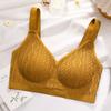 Sexy Lace Bra Seamless Plus Size Bra for Women No Steel Ring Breathable Adjustable Push Up Bra