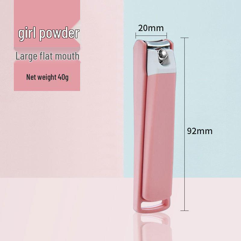 Large Anti-Splash Nail Clippers – Cute, High-End Nail Cutter for Nail Art
