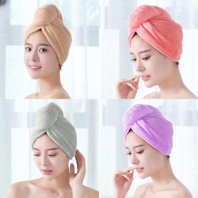 Havlu Kadın Yetişkin Banyo Emici Çabuk Kuruyan Banyo Kalın Duş Uzun Kıvırcık Saç Bonesi Mikrofiber Wisp Kuru Kafa Saç Havlusu