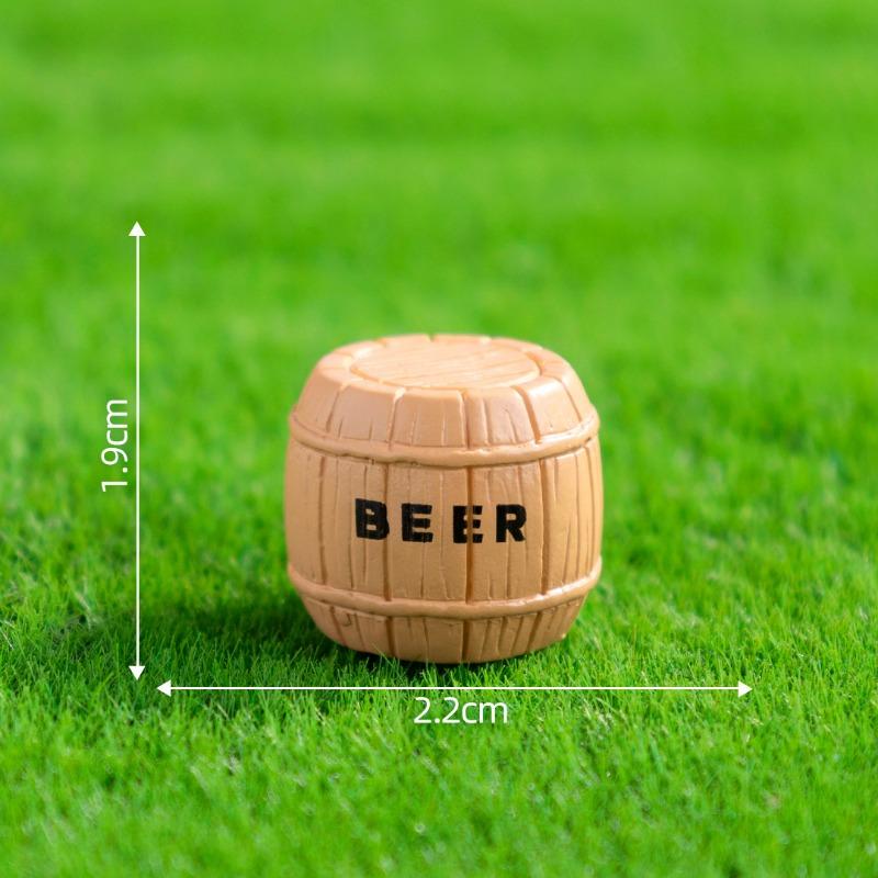 Micro-landscape Cartoon Reading Watering Flowers, Dog Dolls Dollhouse Decorations Accessories Mini Ornaments