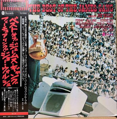 LP Record JAMES GANGJOE WALSH  Best Of The James Gang YQ8030AB ABC 1973 Japan Rock Used