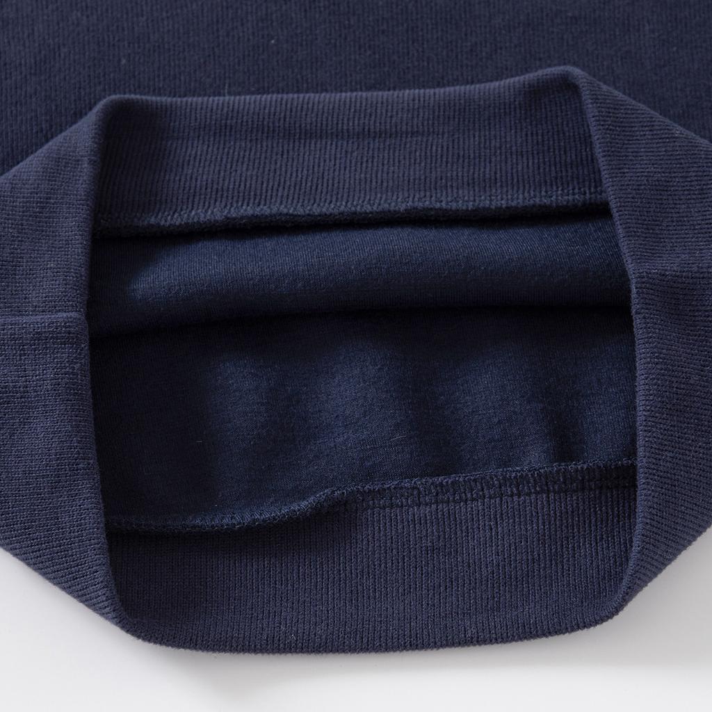 Boys' Spring/Fall V-Neck Shirt-Style Jacket Soft Long-Sleeve Sweatshirt for Younger Children