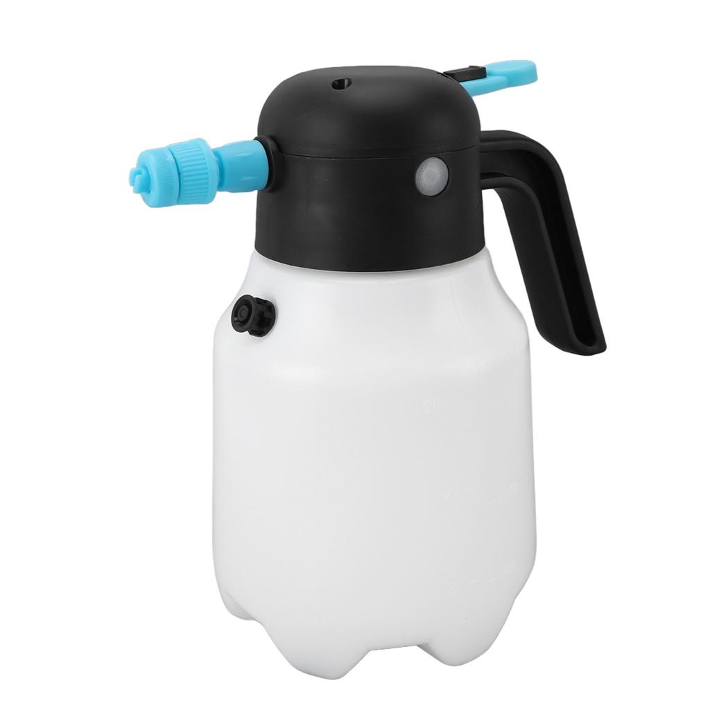Foam Sprayer, 1.8L Pressurized PP Electric Spray Bottle, Cordless Pressure Washer Foam Cannon for Home Cleaning, Car Detailing,