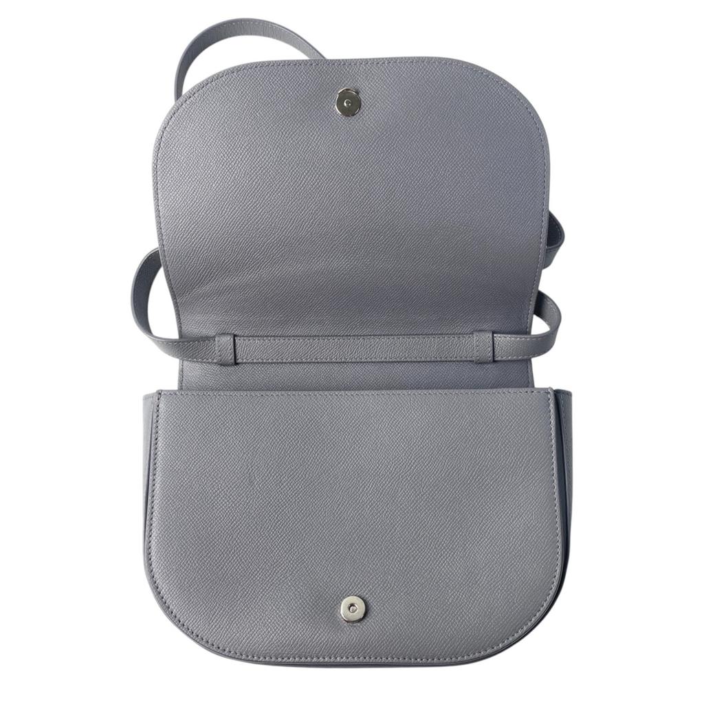 Used BALENCIAGAShoulder Bag Gray Leather Women