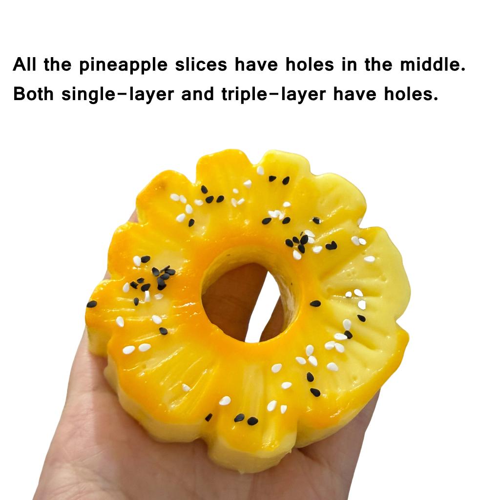 Fruit Squishy Pineapple Stress Easing Sensory Toys For Adults Kids Anxiety Easing Fidget Toys Squeeze Toys For Focus