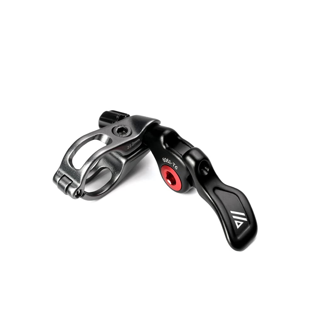 Xtahdge Bike Seatpost Dropper Remote Lever Shifter Bicycle Lift Seat Tube Control Switch for 22.2mm Handlebar Mountain Road Bike