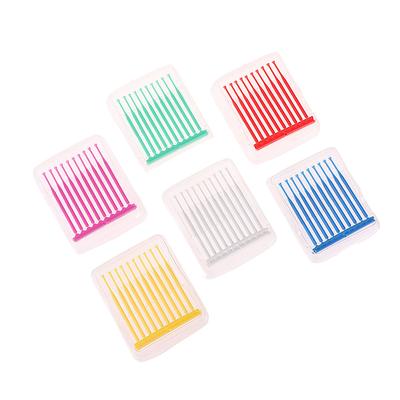 10Pcs/Box Dental Disposable Micro Applicator Brush Stick Adhesive Tip Applicator For Tooth Crown Porcelain Veneer Dentistry