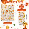 100 stk. Glade Friendsgiving Servietter 7,9X4,4 Tommer Efterårshøst Sæsonbestemt Drikkeserviet Sæt Til Thanksgiving Fest Dekorationer Sup
