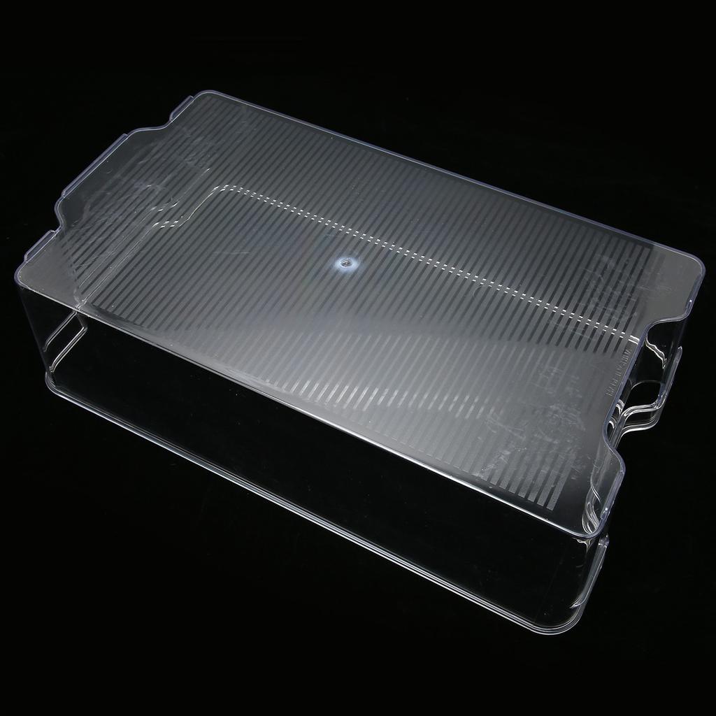 Refrigerator Storage Container PET Large Capacity Visual Design Safe Harmless Food Storage Box