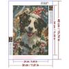 5d DIY Diamond Painting Cross Stitch Christmas Puppy Diamond Embroidery Animal Dog Mosaic Full Round Drill Home Decor
