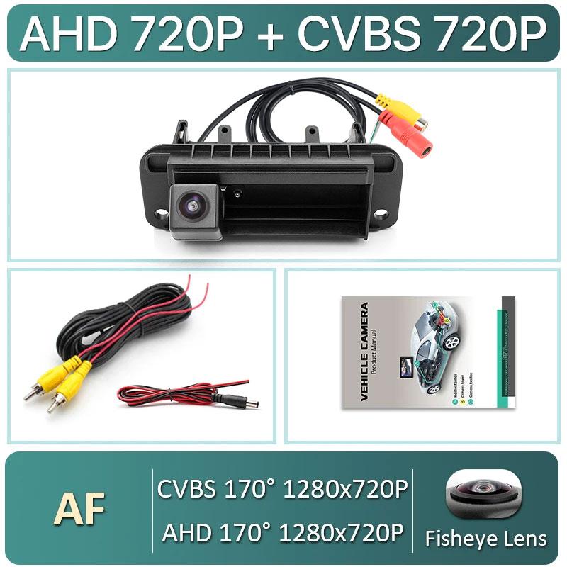 GreenYi HD AHD 1080P Vehicle Reverse Backup Trunk Handle Camera For Mercedes Benz C Class C180 C200 C260 MB W204 W205 S204 W212