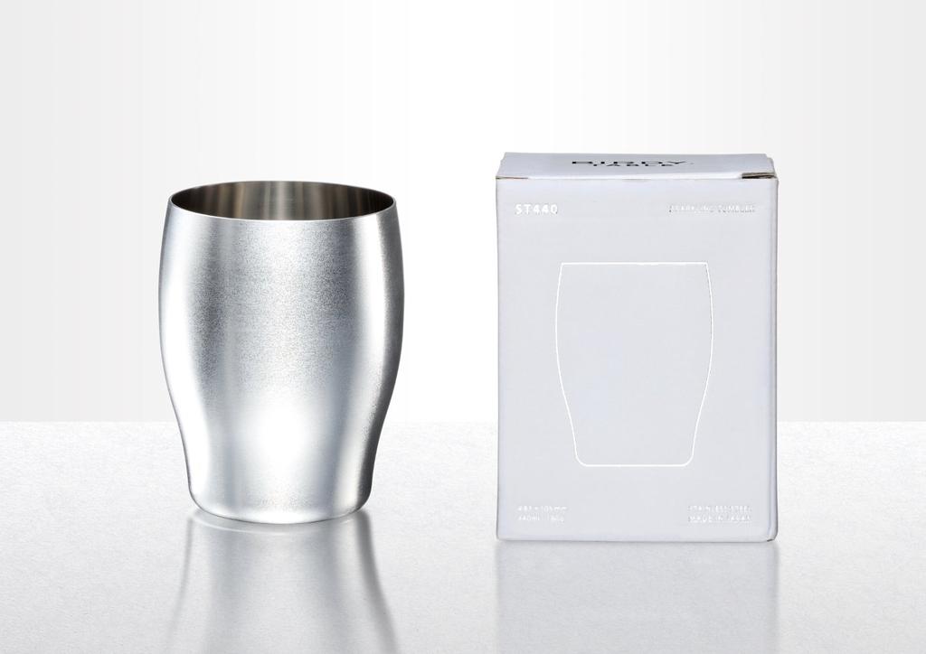 TABLE ST440 Sparkling Tumbler Stainless Steel BIRDY.