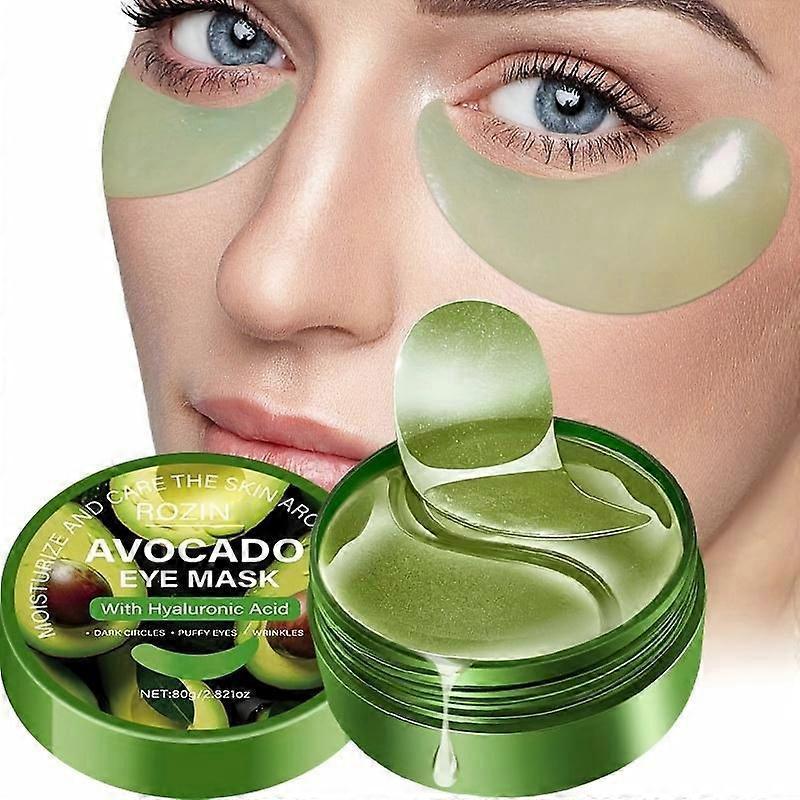 Maschera Occhi all'Acido Ialuronico e Avocado per Ridurre le Occhiaie