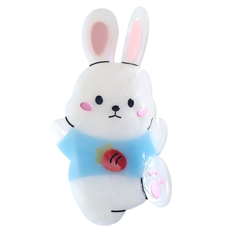 Cute Small Frog Hair Clips,Cellulose Acetate Hair Clips,Big Claw Clips for Girl,Hair Accessories