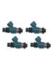 4PC Fuel Injectors 2C0-13761-10-00 For Yamaha YZF R6 06-07 TMAX 15-16