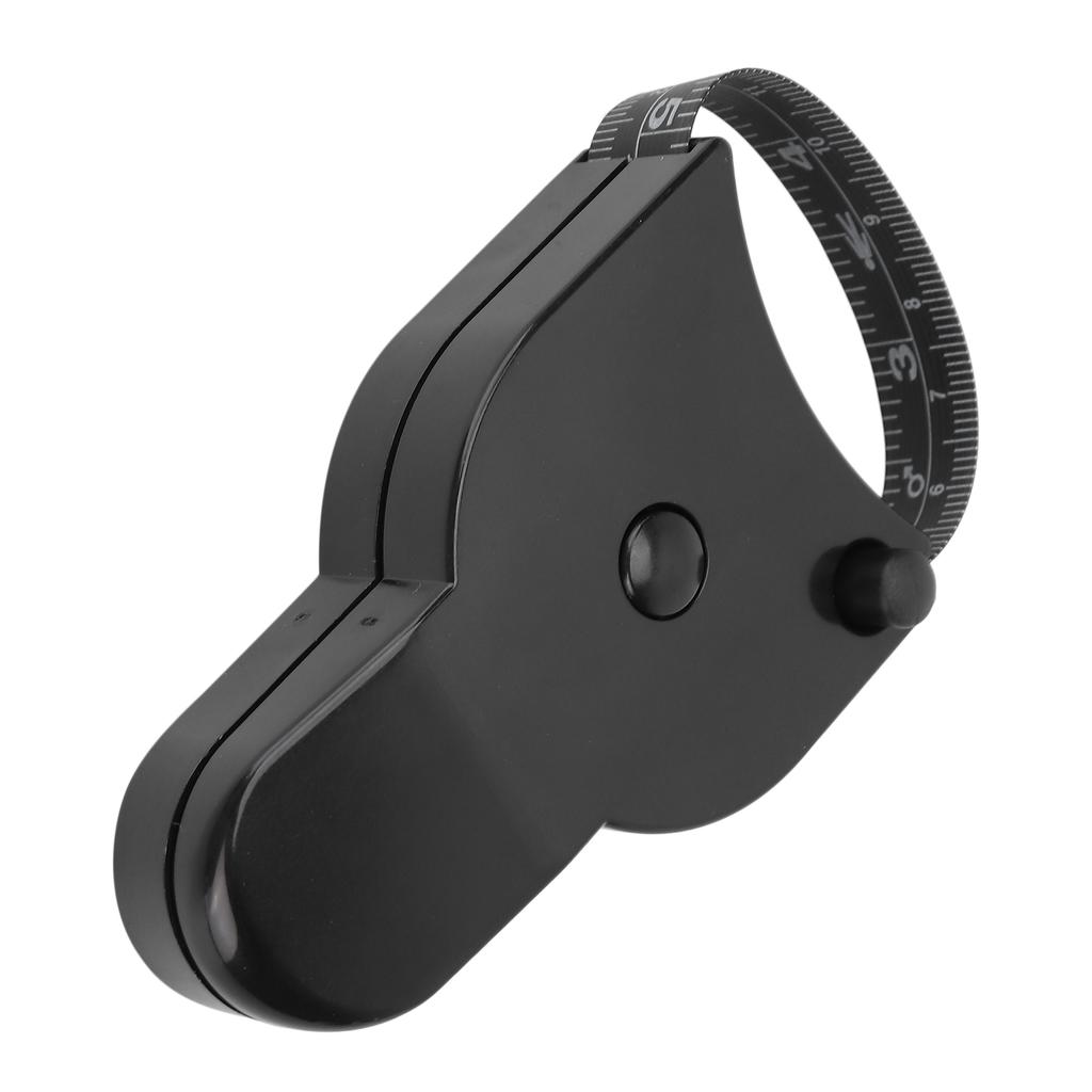 Körpermaßband Doppelskala Gewichtsverlustmaß Messband für Körpernähen Schwarz