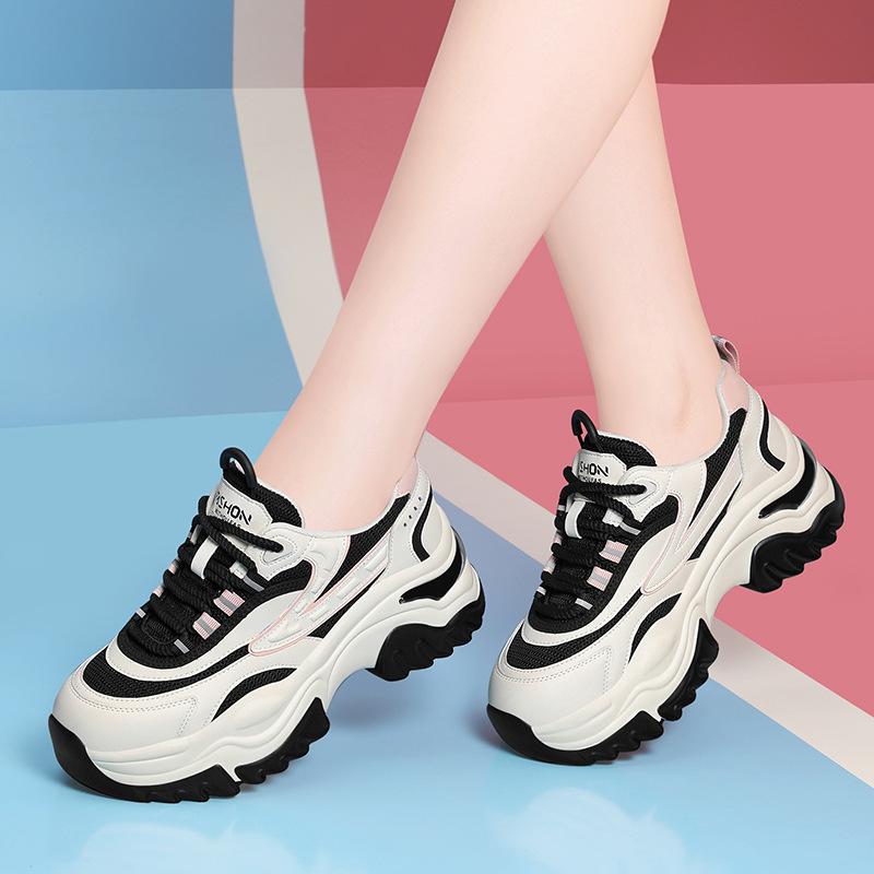 (Broken size does not make up) Sports shoes Dad shoes women's popular spring and autumn new versatile thick-soled casual women
