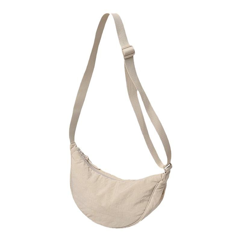 

Crescent Niche Style Wide Shoulder Strap Casual Crossbody Bag