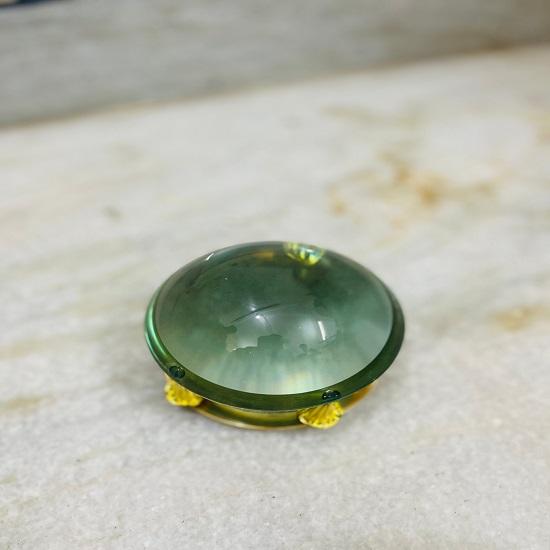 Nautische Marine Navigation Messing Tischlupe Briefbeschwerer Dekor 10,16 cm