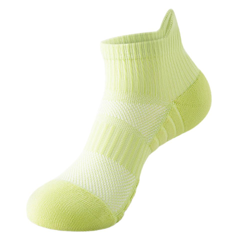

Women s Professional Thickened Towel Sole Badminton Socks - Breathable, Anti-Odor, Short Sports Socks for Running & Basketball, Spring/Summer. One size 35-39 зелёный