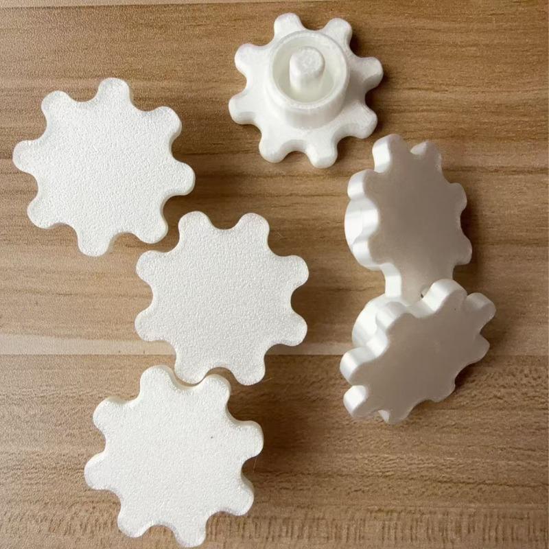 

2pcs Flexible Gear-Style Tube Caps, Durable Plastic, Prevents Glue Hardening, for Silicone Repair, Outdoor Use, Gift