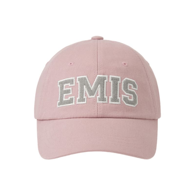 

EMIS TWILL CAPITAL LOGO BALL CAP-PINK PINK