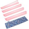 American Mahjong Rack Set with 17.5" Push Ruler and Storage Bag