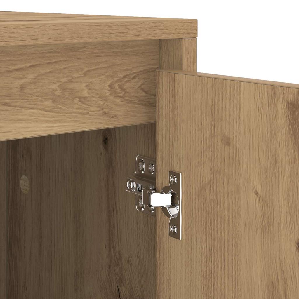 Washing Machine Cabinet with Door Artisan Oak 87 X 60 X 89 Cm