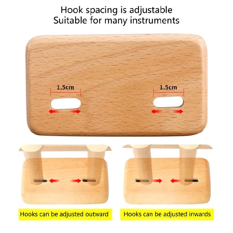 Easy Install Guitar Holder Automatic Locking Universal Guitar Racks Wall Hanger for Neat Storage in Music Classrooms