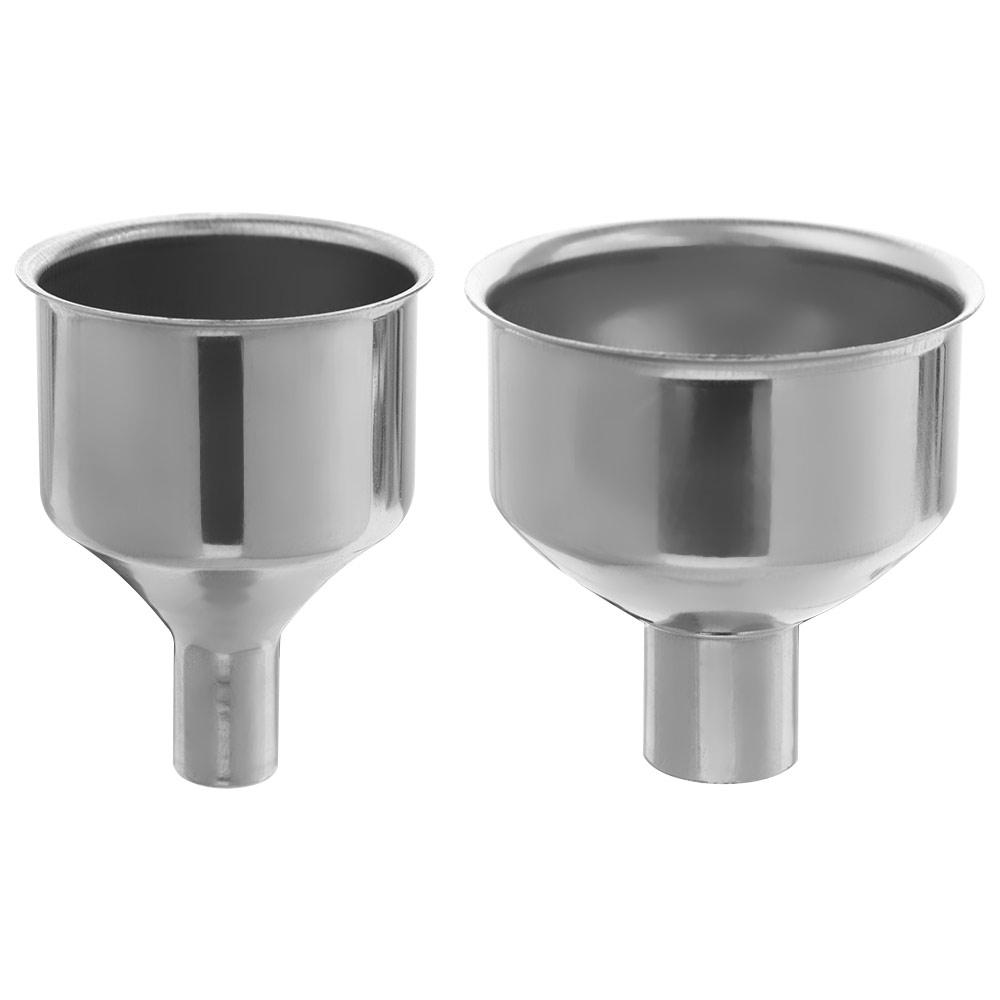 S/M/L Bar Wine Funnel Small Mouth Mini Kitchen Liquid Dump Tool Stainless Steel Funnel  Kitchen Use