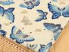 Butterfly Gold Stamped Japanese Cotton Fabric for Cheongsam and Hanfu