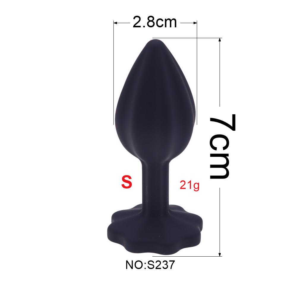 Silicone Plug: Tail-Free, No Gasket, Available Without Diamonds (Purchasable Separately)