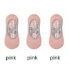 1/ 3Pair Professional Women Yoga Sock Silicone Anti-slip Ballet Pilates Socks Women Backless Breathable Bandage Yoga Sport Socks