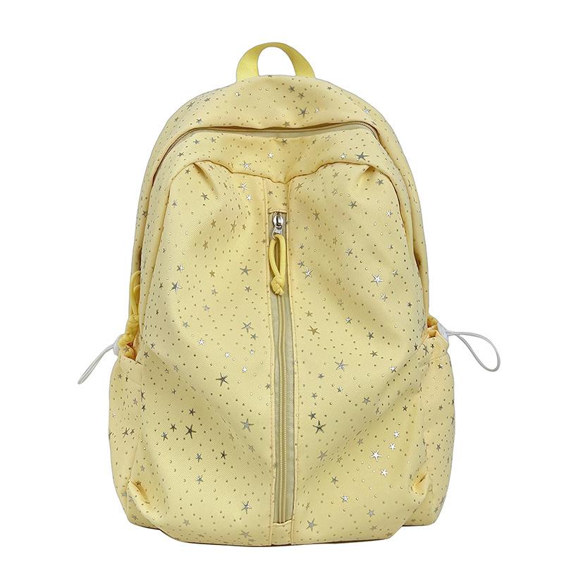 Schoolbag Spring New Schoolbag Female Korean Ins Sweet Stars Girl Heart Travel Backpack High Value Mori Backpack