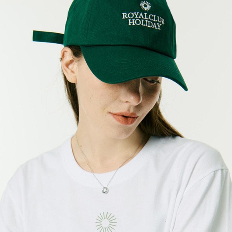 ROYAL CLUB HOLIDAY Royal Club Premium Cotton Ball Cap Deep Green