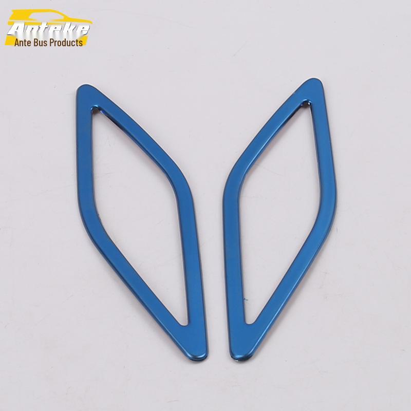 Stainless Steel A-Pillar Speaker Trim for 18 Bora - Bright Ring Cover
