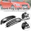 Honeycomb Front Bumper Fog Light Grille Cover Fit A3 8P S-Line 2009-2012