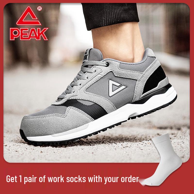Peak LR72018 Dove Gray Steel Toe Safety Shoes 35